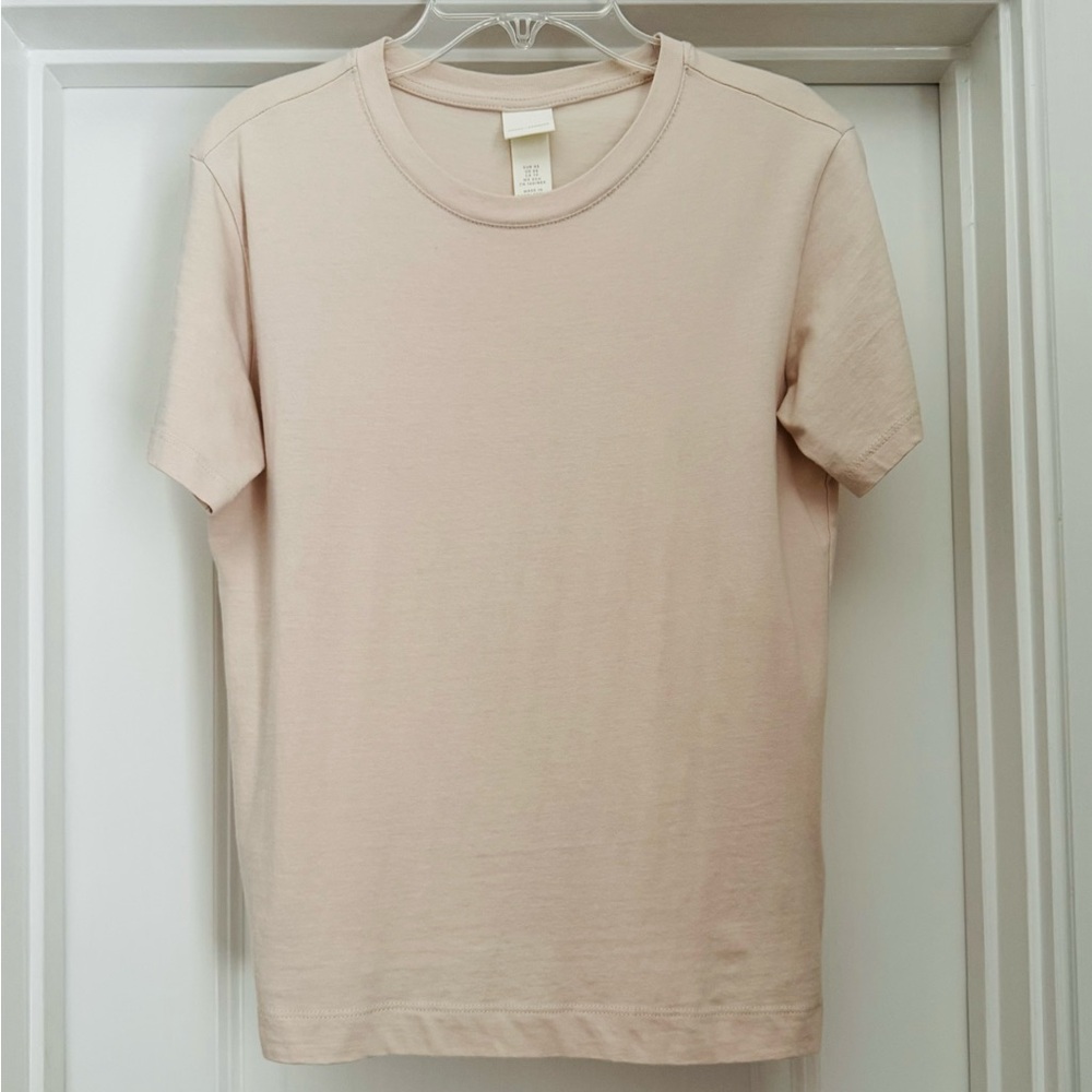 H&M Basic Short Sleeve Top Size XS